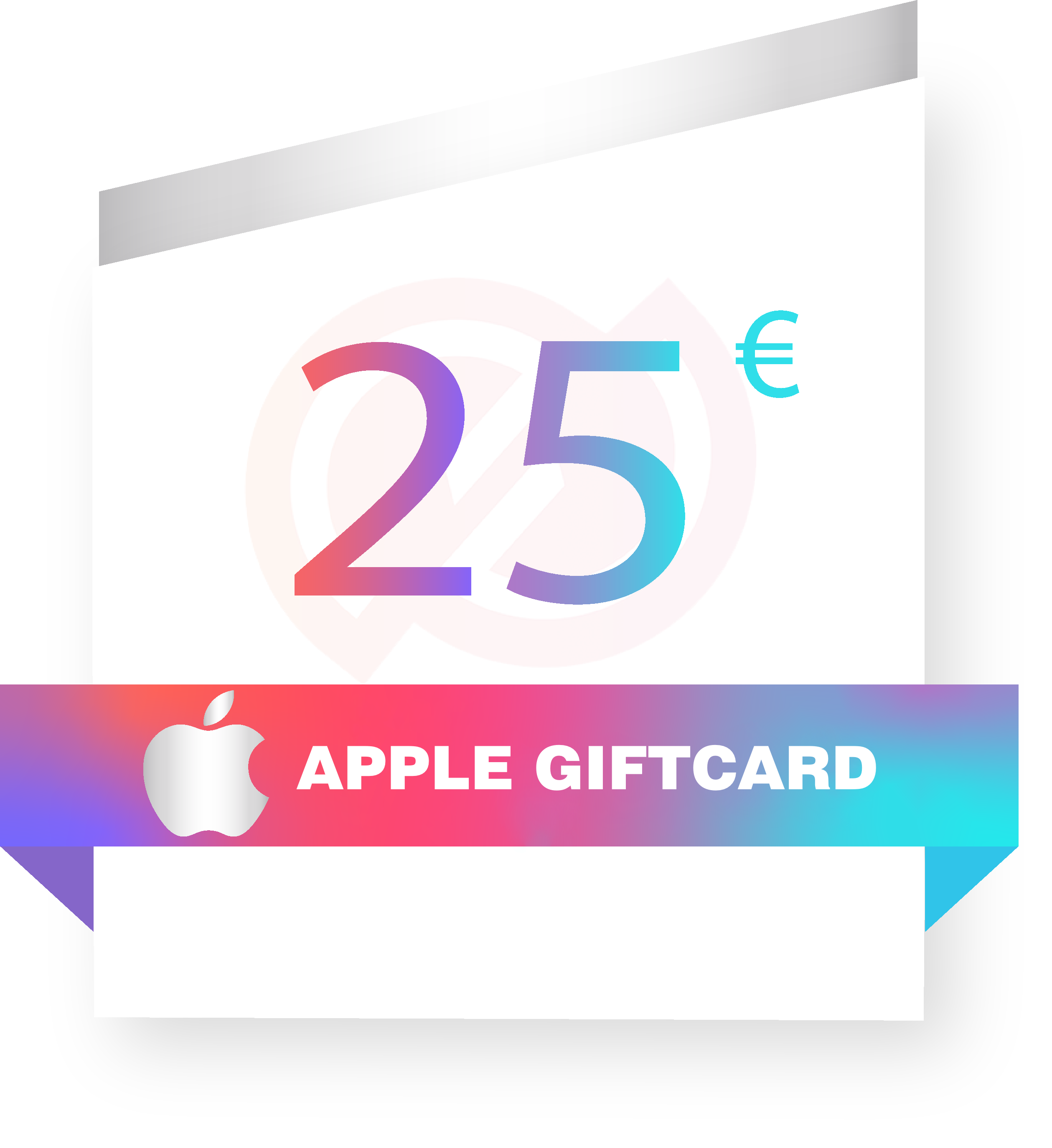 Coupon Apple Giftcard 25€ sur internet - Gueez