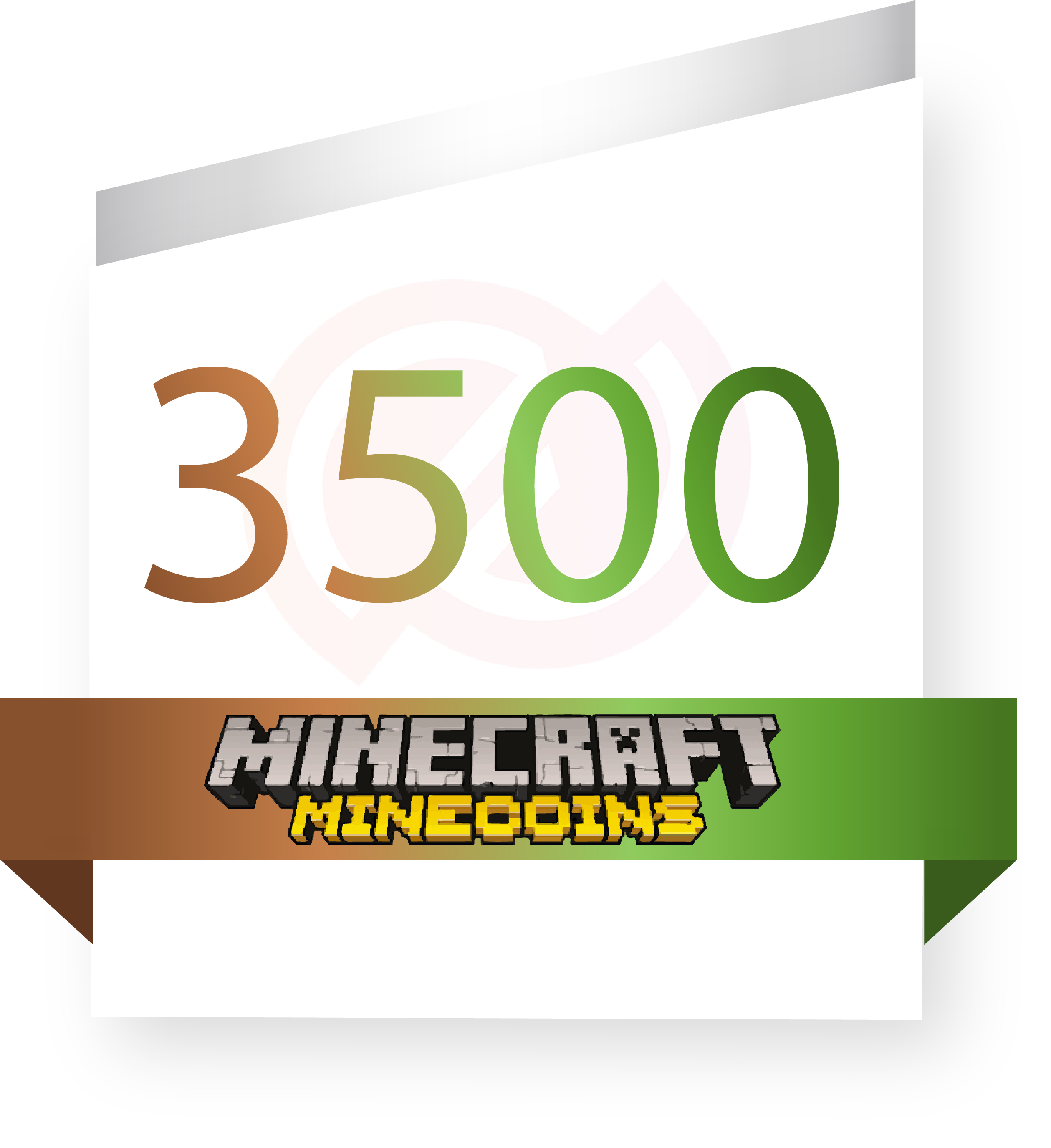 Minecraft 3500 Minecoins