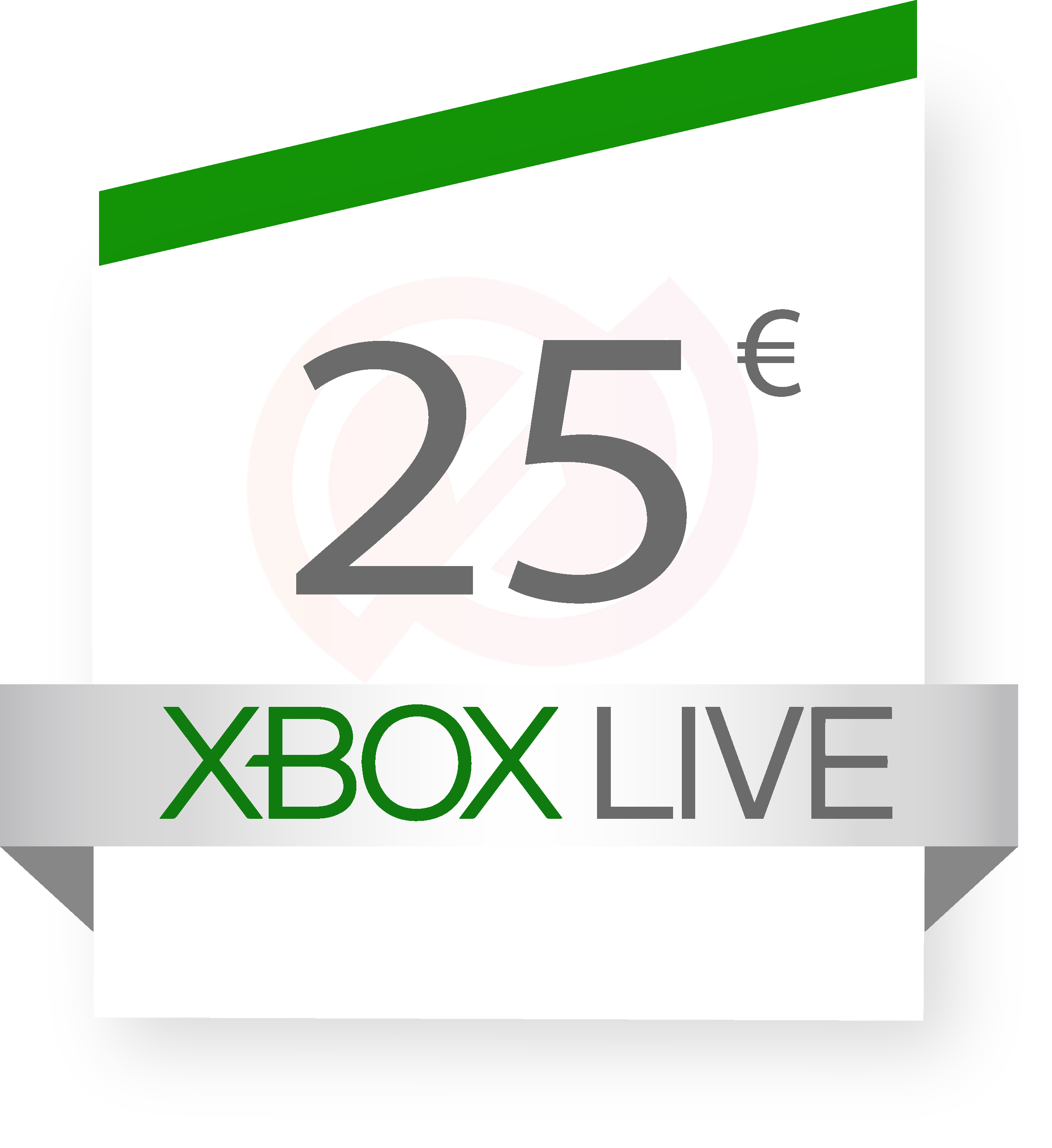 Xbox Gift Card 25€, Carte prépayée Xbox Live