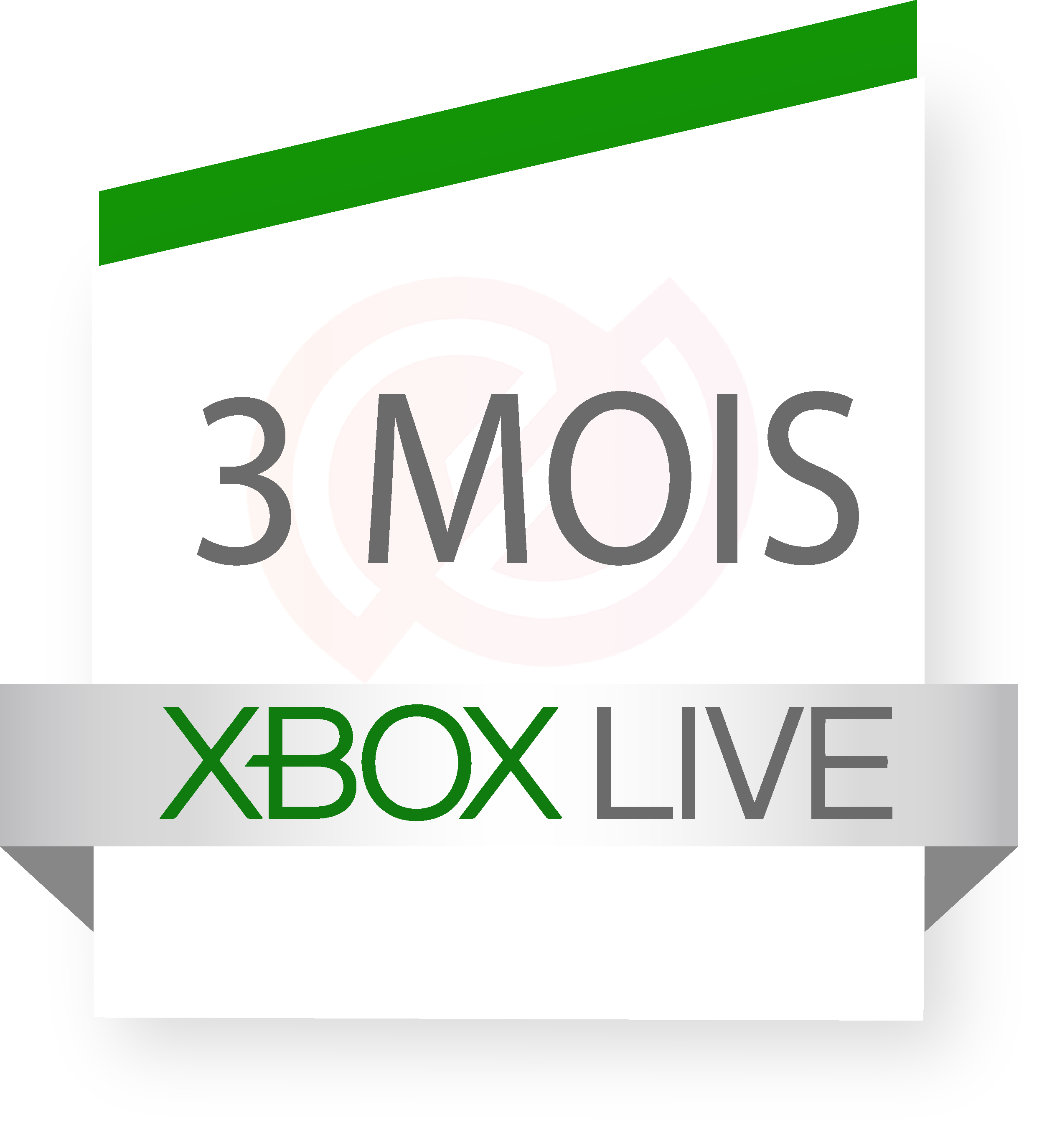 coupon Xbox Live - 3 mois