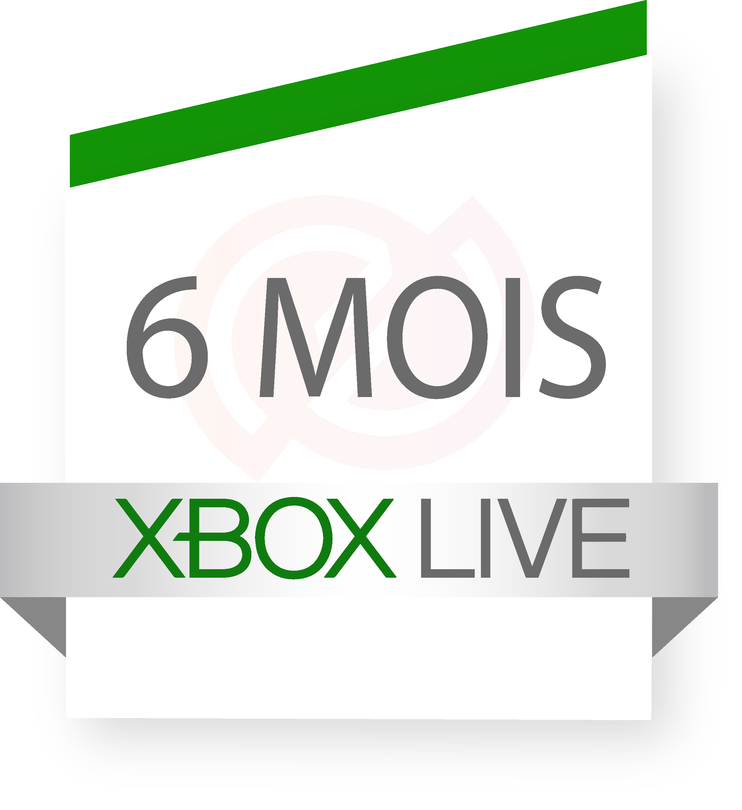 coupon Xbox Live - 6 mois
